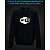 sweatshirt with Reflective Print Wifi - 2XL black