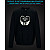 sweatshirt with Reflective Print Sponge Bob Face - 2XL black