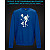 sweatshirt with Reflective Print Fairy - 2XL blue