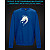 sweatshirt with Reflective Print Dragon Head Print - 2XL blue