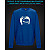 sweatshirt with Reflective Print Troll Girl - 2XL blue