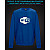 sweatshirt with Reflective Print Wifi - 2XL blue