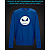 sweatshirt with Reflective Print The Nightmare Before Christmas - 2XL blue