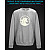 sweatshirt with Reflective Print Unicorn - 2XL grey
