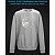 sweatshirt with Reflective Print Angry Face - 2XL grey
