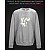 sweatshirt with Reflective Print Yuki Nagato - 2XL grey