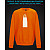 Свитшот со светоотражающим принтом Унесенные призраками - 2XL оранжевый
