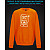 Свитшот со светоотражающим принтом Спанч Боб - 2XL оранжевый