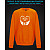 Світшот з світловідбиваючим принтом Губка Боб обличчя - 2XL помаранчевий