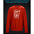 sweatshirt with Reflective Print Sponge Bob - 2XL red