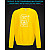 sweatshirt with Reflective Print Sponge Bob - 2XL yellow