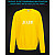 sweatshirt with Reflective Print Jojo - 2XL yellow