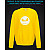 sweatshirt with Reflective Print The Nightmare Before Christmas - 2XL yellow