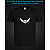 tshirt with Reflective Print Yamaha Logo 2 - XS black