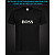 tshirt with Reflective Print Hugo Boss - XS black