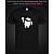 tshirt with Reflective Print Android - XS black