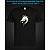 tshirt with Reflective Print Dragon Head Print - XS black