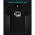 tshirt with Reflective Print Trollface - XS black
