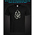 tshirt with Reflective Print Big Bear - XS black