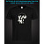 tshirt with Reflective Print Yuki Nagato - XS black
