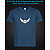 Футболка з світловідбиваючим принтом Ямаха Логотип 2 - XS синя
