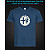 tshirt with Reflective Print Alfa Romeo Logo - XS blue