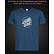 tshirt with Reflective Print Santa Cruz - XS blue