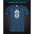tshirt with Reflective Print Juventus - XS blue