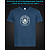 tshirt with Reflective Print Manchester City - XS blue
