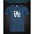 tshirt with Reflective Print American football - XS blue