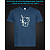 tshirt with Reflective Print Hello Kitty - XS blue
