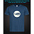 tshirt with Reflective Print Youtube Logo - XS blue