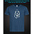 tshirt with Reflective Print Big Bear - XS blue