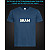 tshirt with Reflective Print SKAM - XS blue