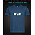 tshirt with Reflective Print Brony - XS blue