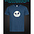 tshirt with Reflective Print The Nightmare Before Christmas - XS blue