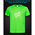 tshirt with Reflective Print Santa Cruz - XS green
