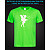 tshirt with Reflective Print Little Fairy - XS green