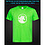 tshirt with Reflective Print Unicorn - XS green