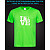 tshirt with Reflective Print American football - XS green
