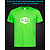 tshirt with Reflective Print Wifi - XS green