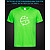 tshirt with Reflective Print Great Fish - XS green