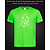 tshirt with Reflective Print Big Bear - XS green
