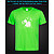 tshirt with Reflective Print Stewie Griffin - XS green