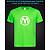 tshirt with Reflective Print Magic The Gathering - XS green