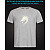 tshirt with Reflective Print Dragon Head Print - XS grey