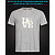 tshirt with Reflective Print American football - XS grey
