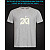 tshirt with Reflective Print Michael Jordan 23 - XS grey