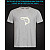 tshirt with Reflective Print Cute Fish - XS grey