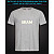 tshirt with Reflective Print SKAM - XS grey